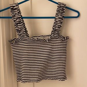 Striped Crop Top